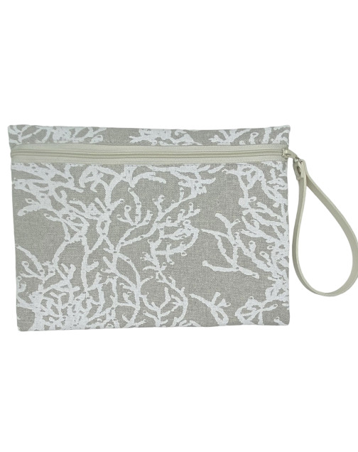 Pochette M, "Calédonie" blanc