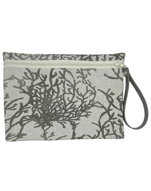 Pochette M, "Calédonie" gris