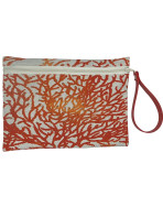 Pochette M, "Calédonie" corail