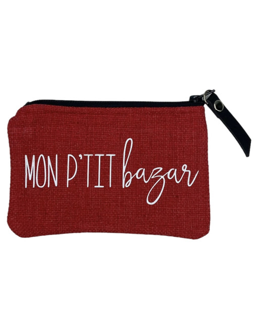 Pocket, "Mon p'tit bazar", anjou rouge