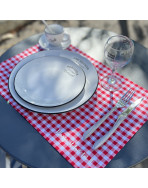 Set de table, "Mange et tais-toi" Bistrot rouge