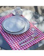 Set de table, "On ne met pas les coudes sur la table" Bistrot rouge