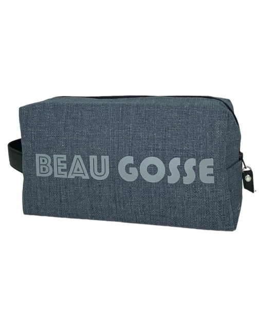 Trousse nomade M, "Beau gosse" anjou marine