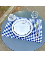 Set de table, "On ne parle pas la bouche pleine" Bistrot marine