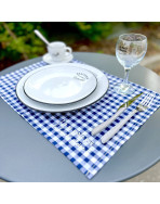 Set de table, "On ne parle pas la bouche pleine" Bistrot marine