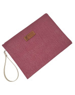 Pochette L, "Scintillant" rose