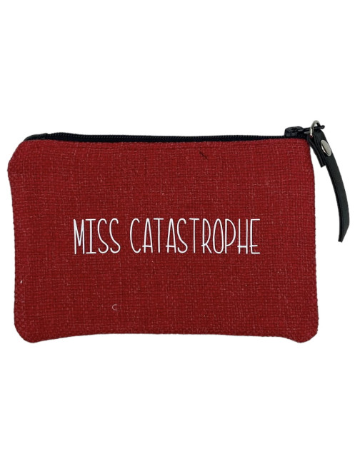 Pocket, "Miss catastrophe" anjou rouge