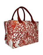 Sac isotherme Ice cube M, "Calédonie" corail, lot de 2