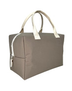 Sac isotherme Ice cube M, "Brooklyn" beige