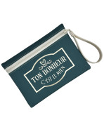 Pochette M, "Ton bonheur c'est le mien" Brooklyn jade, lot de 2