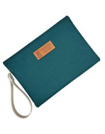 Pochette M, "Ton bonheur c'est le mien" Brooklyn jade, lot de 2