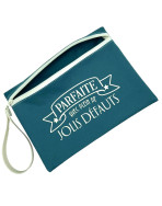 Pochette L, "Parfaite avec plein de jolis défauts" Brooklyn jade