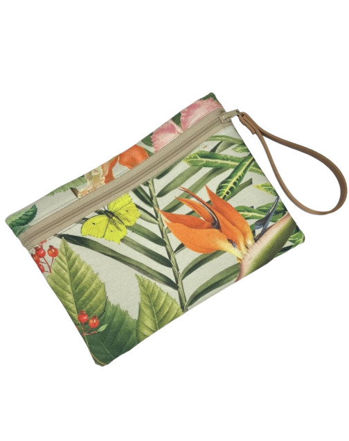 Pochette M, "Bora bora" beige