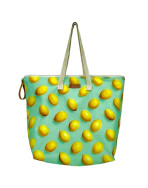 Sac cabas maxi Lucette, "Citron"