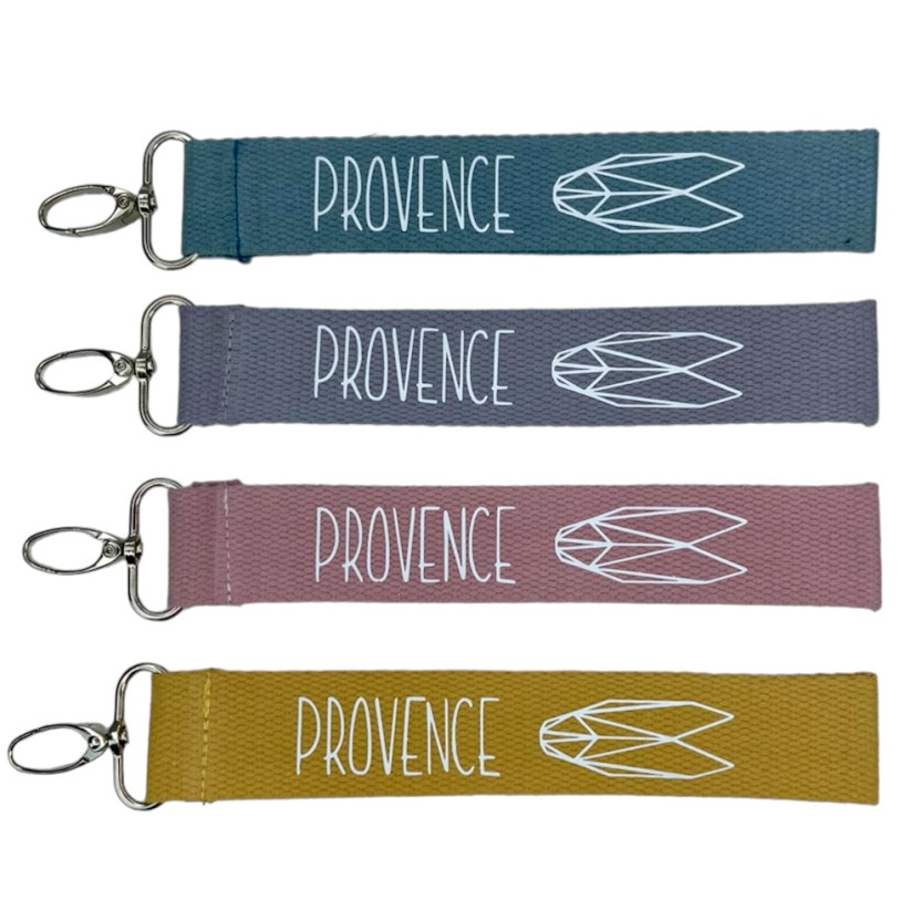 Porte clés sangle "Provence"