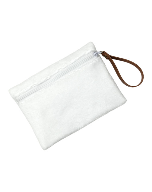 Pochette M, "P'tit bambou" blanc