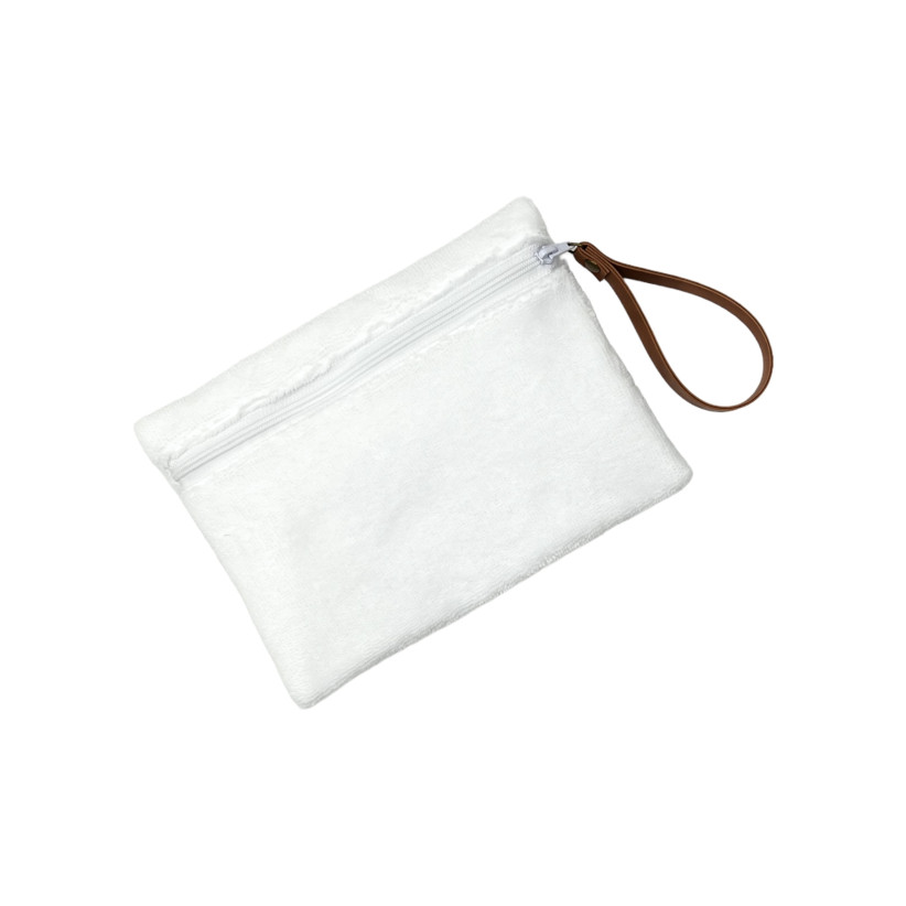 Pochette M, "P'tit bambou" blanc