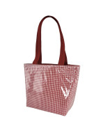 Sac isotherme nomade, "Vichy" rouge