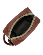 Trousse nomade XS, "Vercors" terracotta