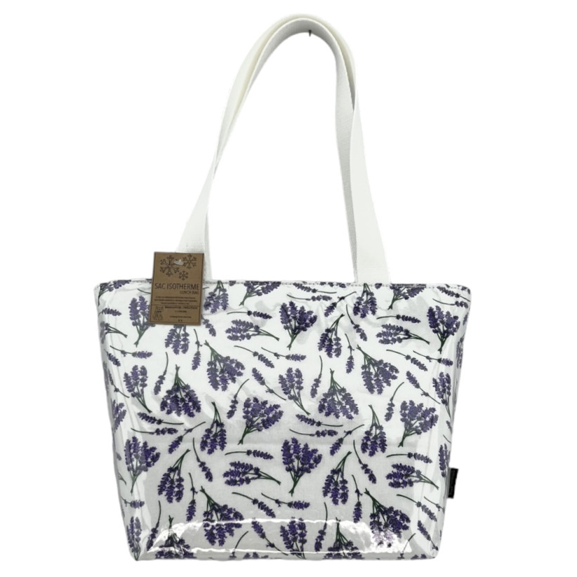 Sac isotherme nomade, "Lavande"