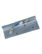 Trousse universelle, "Cerisette" bleu