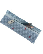 Trousse universelle, "Cerisette" bleu