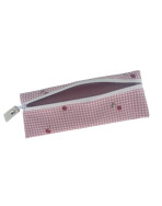 Trousse universelle, "Cerisette" rouge