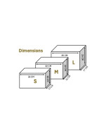 Sac isotherme Ice cube M, "Lucas" marine