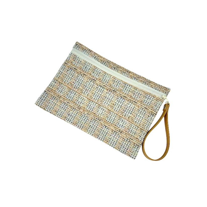 Pochette L, "Coco" jaune