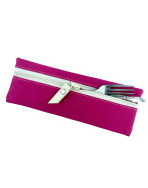 Trousse universelle, "Brooklyn" fuchsia