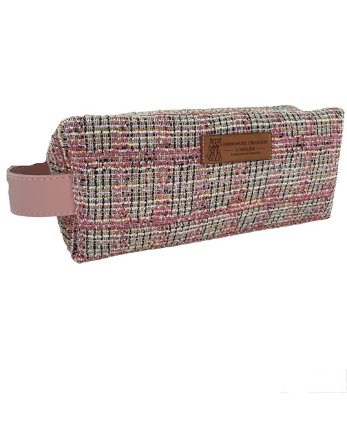 Trousse nomade S, "Coco" rose