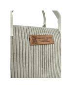 Sac isotherme Ice cube S, "Velours" taupe