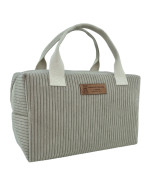 Sac isotherme Ice cube S "Velours" taupe