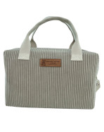 Sac isotherme Ice cube S, "Velours" taupe