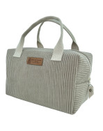 Sac isotherme Ice cube S "Velours" taupe