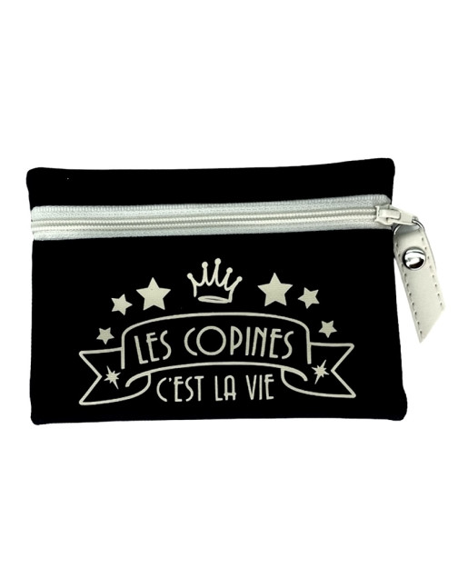 Pochette S, "Les copines c'est la vie" Brooklyn noir