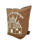 Cale-portes sac, "Maison de campagne" Brooklyn camel