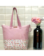 Sac Fanny, "Aveyron" rose poudre