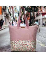 Sac Fanny, "Aveyron" rose poudre