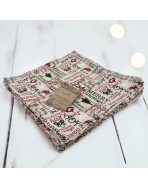 Serviettes de table "Noël", lot de 4