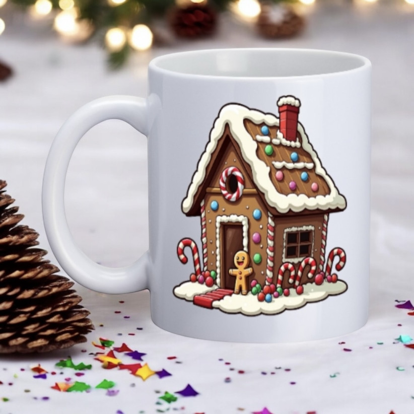 Mug, "Maison pain d'épices"