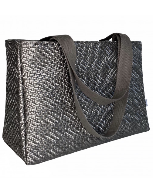 Sac repas isotherme, "Charlize acier", taille M