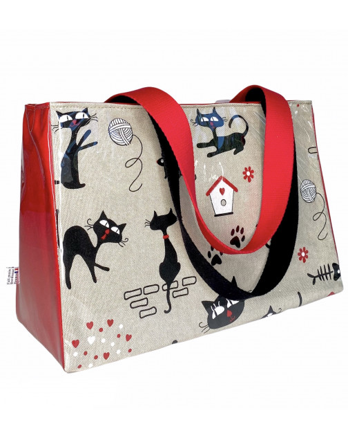 Sac repas isotherme, "Chat chat", taille M