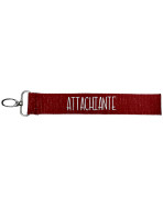 Porte clés sangle, "Attachiante"