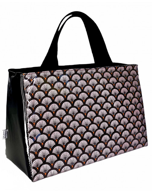 Petit sac isotherme, "Doucet rose"