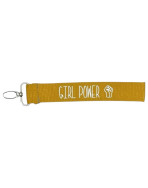 Porte clés sangle, "Girl power"