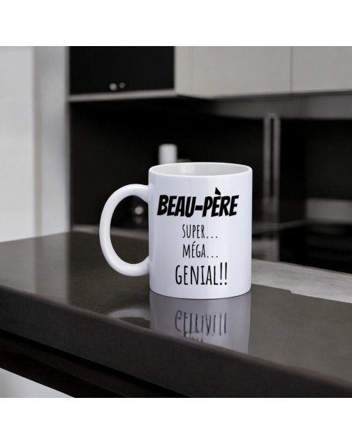 Mug, "Beau-père super... méga... génial!!"