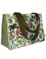 Sac repas isotherme, "Jungle blanc", taille M