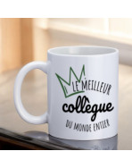 Mug, "Le meilleur collègue du monde entier"