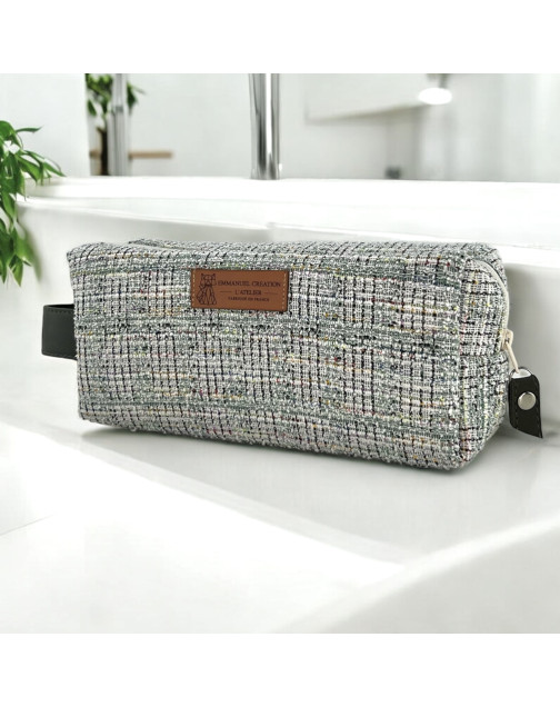 Trousse nomade S, "Coco" émeraude